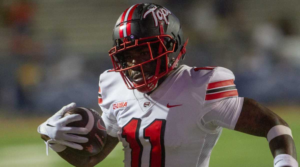 Western Kentucky wide receiver Malachi Corley
